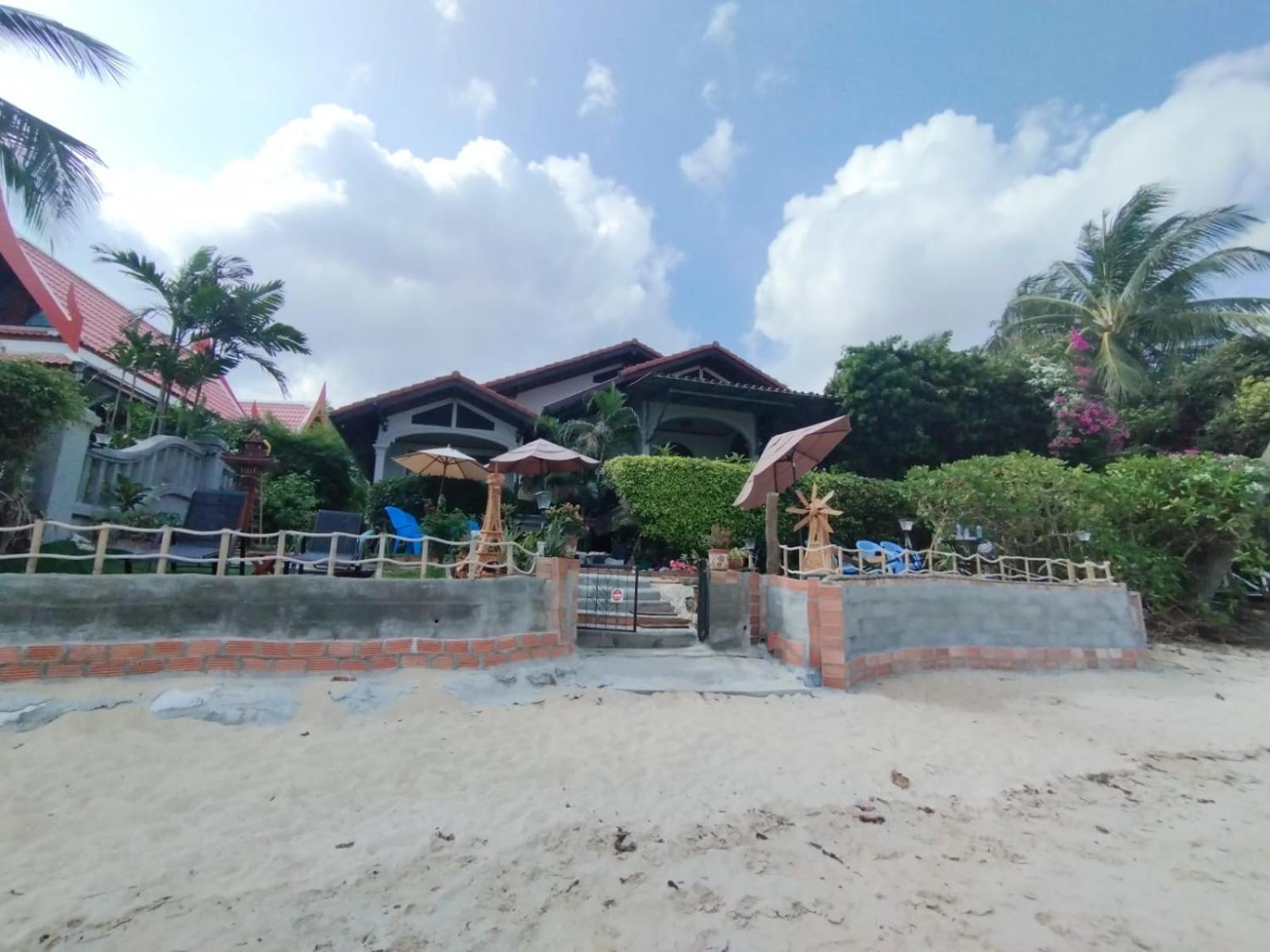 Luxury Front Sea Private Villa, 3 Bedroom On The Bang Po Beach Maenam ,Ko Samui Ban Bang Po Exterior photo