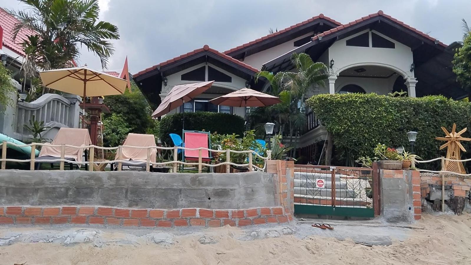 Luxury Front Sea Private Villa, 3 Bedroom On The Bang Po Beach Maenam ,Ko Samui Ban Bang Po Exterior photo