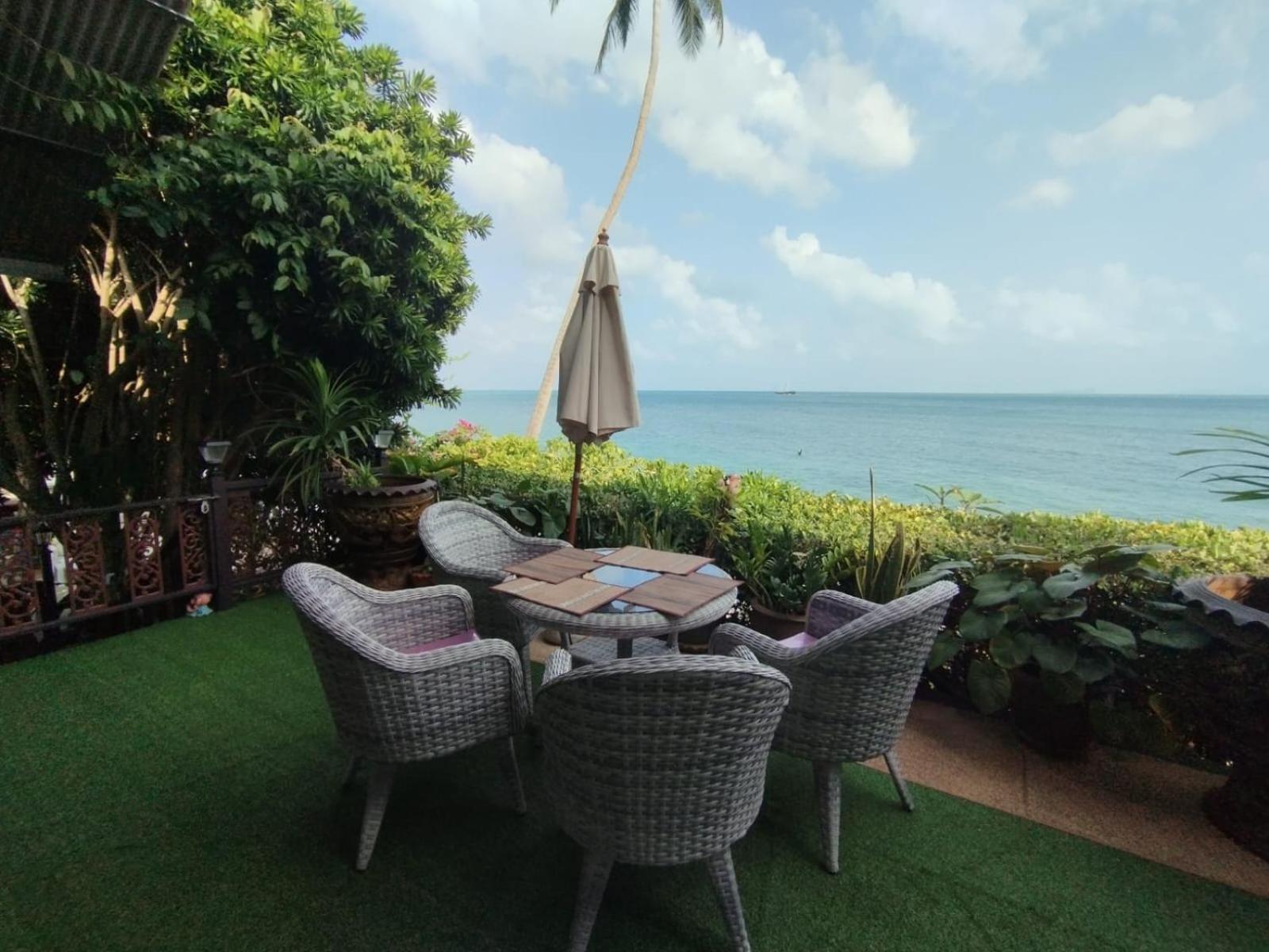 Luxury Front Sea Private Villa, 3 Bedroom On The Bang Po Beach Maenam ,Ko Samui Ban Bang Po Exterior photo